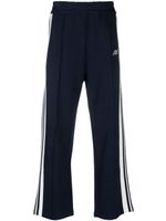 Autry pantalon de jogging droit à logo imprimé - Bleu