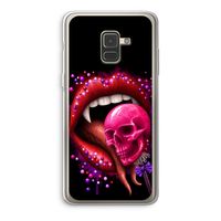 Dodelijk zoet: Samsung Galaxy A8 (2018) Transparant Hoesje