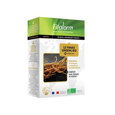 Bio Ginseng Panax Amp 20 Fitoform