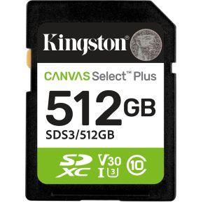 Kingston SD Canvas Select Plus Gen3 512GB