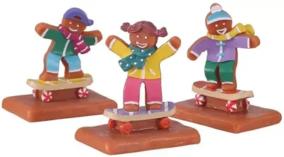 Lemax cookie boarding s/3 kerstdorp figuur type 4 Sugar &apos;N&apos; Spice 2022