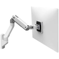 Ergotron HX Arm Wall Mount Monitor-wandbeugel Aantal monteerbare displays: 1 Display(s) 38,1 cm (15) - 124,5 cm (49) Wit Draaibaar, In hoogte verstelbaar,