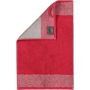 Cawö Cawo Two-Tone Gastendoekje Bordeaux 30x50