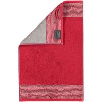 Cawö Cawo Two-Tone Gastendoekje Bordeaux 30x50
