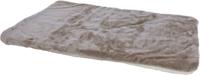 Boon plaid supersoft 100x75 cm taupe/beige - Gebr de boon