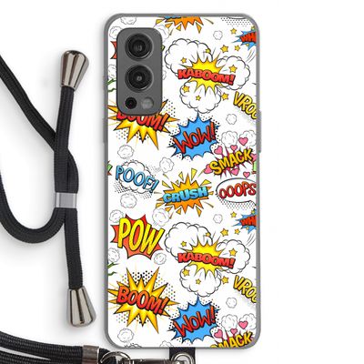 Pow Smack: OnePlus Nord 2 5G Transparant Hoesje met koord