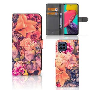 Samsung Galaxy M53 Hoesje Bosje Bloemen