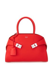 Ferragamo sac à main Hug en cuir - Rouge