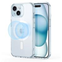 iPhone 15 Classic Hybrid Case (HaloLock) - Clear Blue
