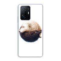 Yin Yang Wolves: Xiaomi 11T Pro Transparant Hoesje