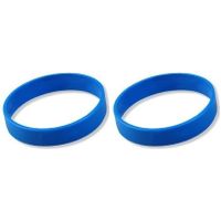 15x Blauwe armbandjes   -