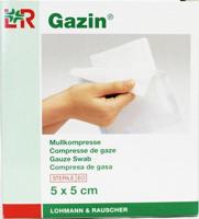 Gazin Gaaskompres 5 x 5cm steriel 5 x 2