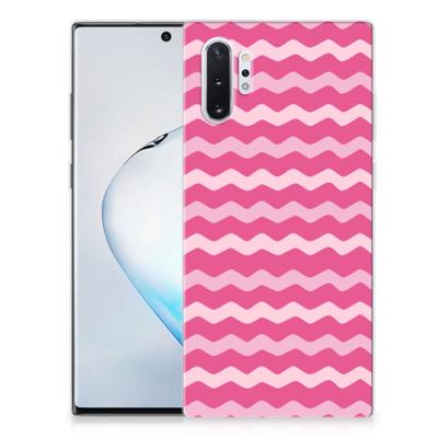 Samsung Galaxy Note 10 Plus | TPU bumper | Waves Pink