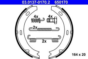 Remschoenset, parkeerrem 03013701702