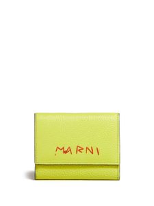 Marni porte-clés à logo brodé - Vert