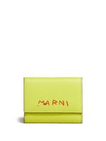 Marni porte-clés à logo brodé - Vert