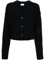 Filippa K cardigan en maille épaisse à col v - Bleu