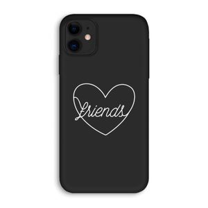 Friends heart pastel: iPhone 11 Biologisch afbreekbaar hoesje