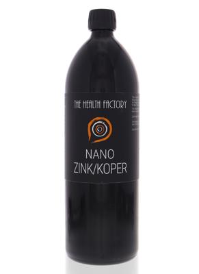 The Health Factory Nano Zink/Koper Vloeibaar 1000ml The Health Factory Nano Zink/Koper Vloeibaar 1000ml