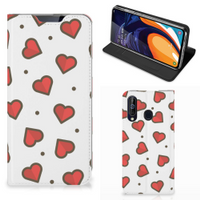 Samsung Galaxy A60 Hoesje met Magneet Hearts