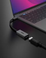 Sitecom AD-1015 video kabel adapter 0,15 m USB Type-C DisplayPort Zwart, Roestvrijstaal - thumbnail