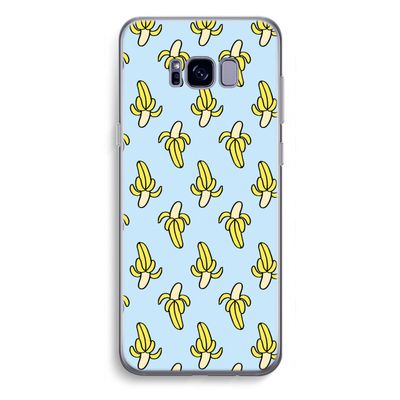 Bananas: Samsung Galaxy S8 Plus Transparant Hoesje