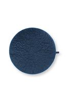 Pip Studio Sierkussen Rond Quiltey Days Donkerblauw