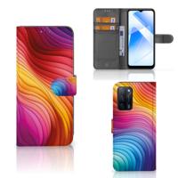 Book Case voor OPPO A16/A16s/A54s Regenboog