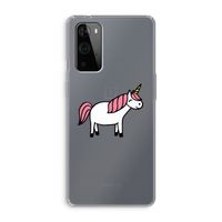 Eenhoorn: OnePlus 9 Pro Transparant Hoesje