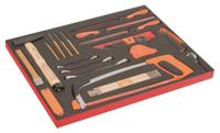 Bahco Foaminlay Fit&Go 3/3 met slaggereedschap | snijgereedschap | vijlen en inbussleutels - met lasermarkering - 36-delig - FF1A216LM