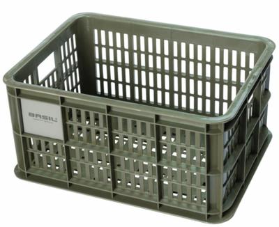 Basil fietskrat gerecycled S 17,5 liter groen 21112