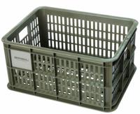Basil fietskrat gerecycled S 17,5 liter groen 21112 - thumbnail