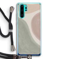 Geo #6: Huawei P30 Pro Transparant Hoesje met koord