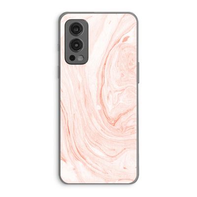 Peach bath: OnePlus Nord 2 5G Transparant Hoesje