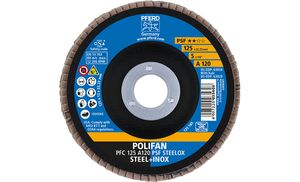 PFERD 67749125 A Psf Steelox Lamellenschijf Diameter 125 mm Boordiameter 22.23 mm 10 stuk(s)