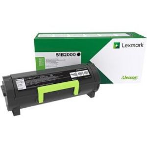 Lexmark 51B2000 Lasertoner Zwart toners & lasercartridge