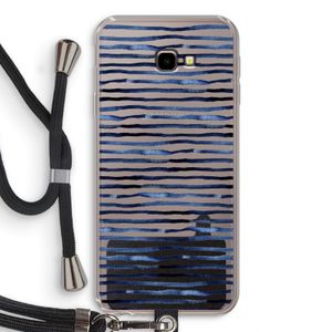 Verrassende lijnen: Samsung Galaxy J4 Plus Transparant Hoesje met koord