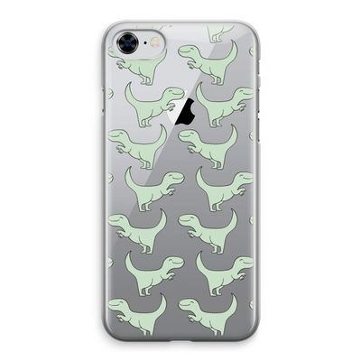 Dinos: iPhone 8 Transparant Hoesje