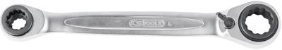 KS TOOLS Ratchet ring spanner 4 in 1