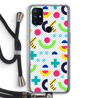 8-bit N°1: OnePlus Nord N10 5G Transparant Hoesje met koord