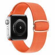 Solo Loop Nylon bandje - Koraal - Geschikt voor Apple Watch 42mm / 44mm / 45mm / 49mm