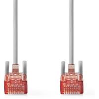 CAT6 Netwerkkabel | RJ45 Male | RJ45 Male | U/UTP | 5.00 m | Rond | PVC | Grijs | Label CAT6 Netwerkkabel | RJ45 Male | RJ45 Male | U/UTP | 5.00 m | Rond | PVC | Grijs | Label