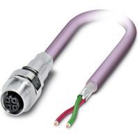 Phoenix Contact 1525607 Sensor/actuator inbouwconnector M12 Aantal polen (sensoren): 2 Bus, inbouw 1.00 m 1 stuk(s)