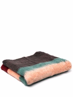 colville couverture colour block - Rouge