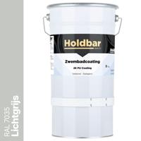 Holdbar Zwembadcoating Lichtgrijs (RAL 7035) 5 kg