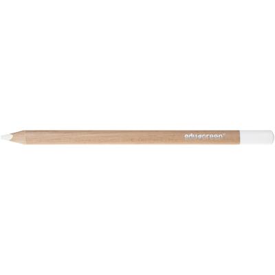 EDU3 Edugreen jumbo kleurpotloden, vulling 5 mm, wit, 10 stuk/ 1 doos
