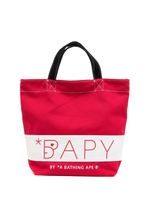 BAPY BY *A BATHING APE® sac cabas à logo imprimé - Rouge - thumbnail