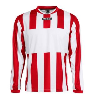 Hummel 111115 Madrid Shirt l.m. - Red-White - S