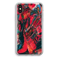 Endless Descent: iPhone XS Transparant Hoesje