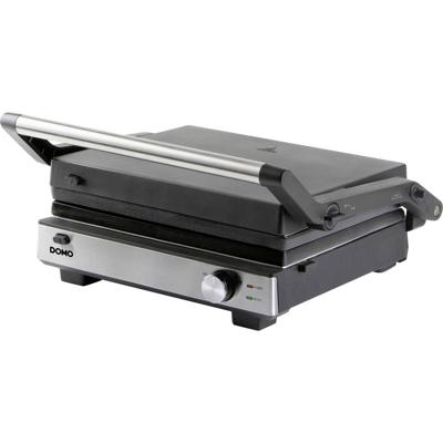 DOMO MULTIFUNKTIONALER KONTAKTGRILL 2-IN-1 Grill Zwart